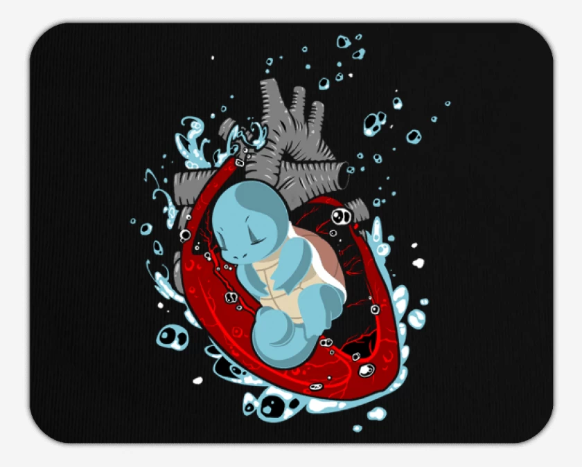 Mousepad corazon squirtle