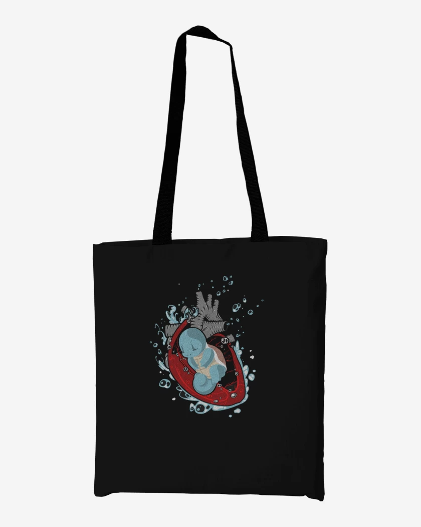 Totebag corazon squirtle