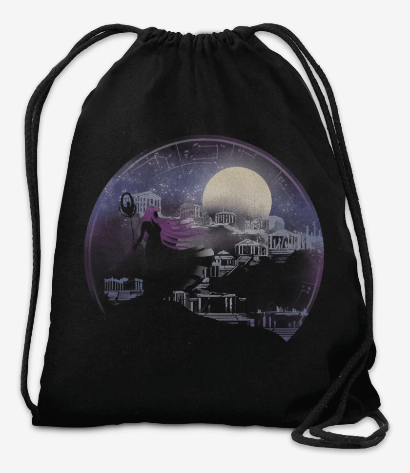Mochila Negro de 12 casas 