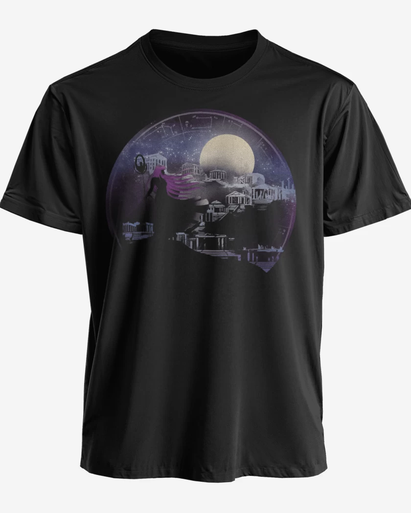 Polera premium Negro de 12 casas 