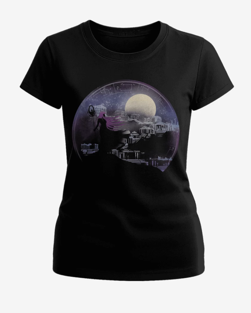 Polera de Mujer Negro de 12 casas 