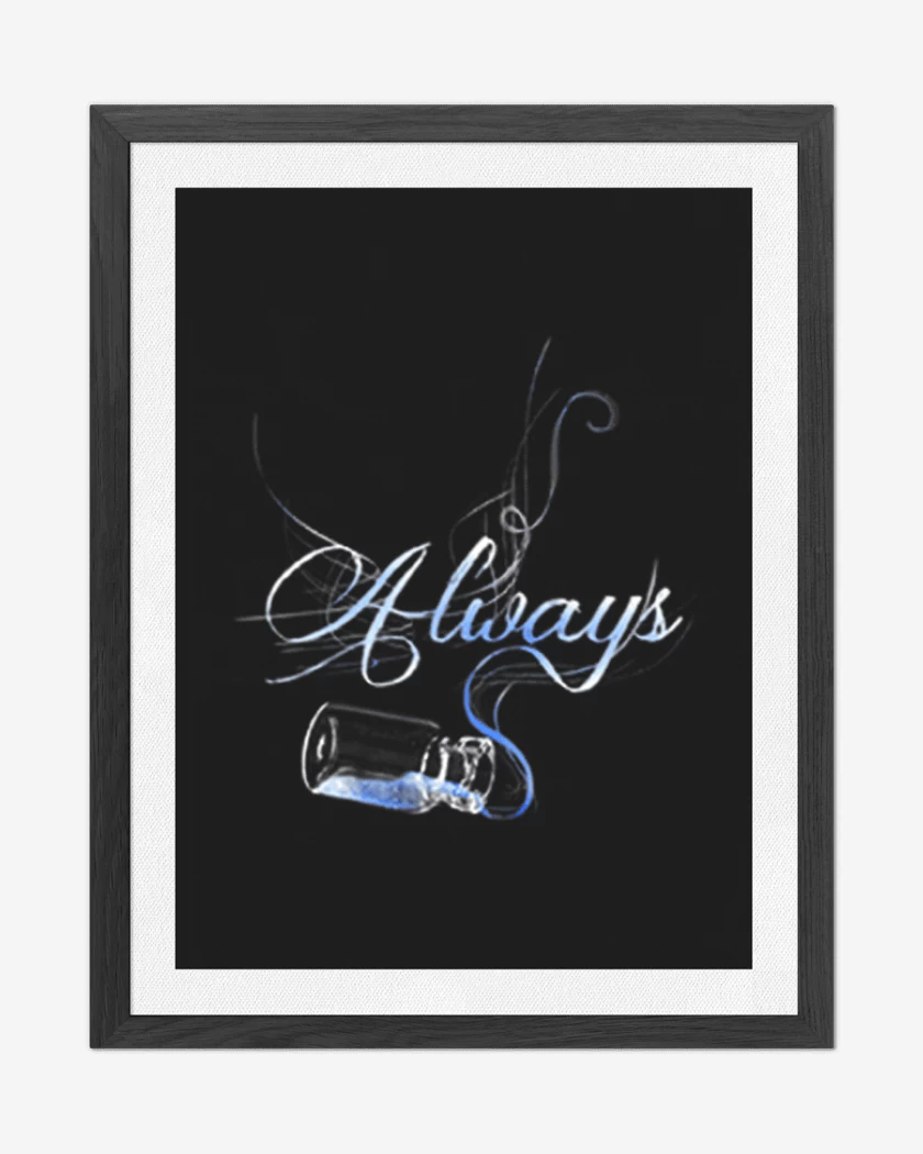 Cuadro decorativo Negro de Always 2