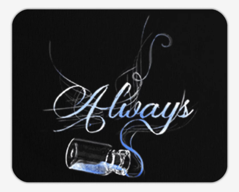 Mousepad Negro de Always 2