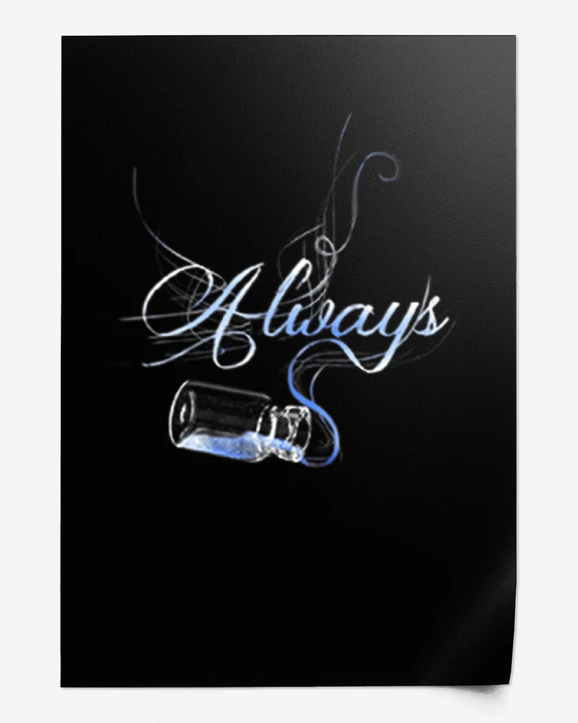 Print Negro de Always 2