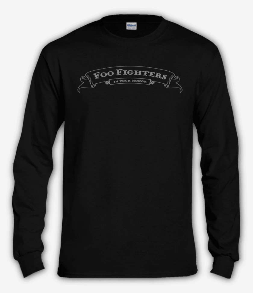 Polera manga larga Negro de Foo Fighters - In Your Honor