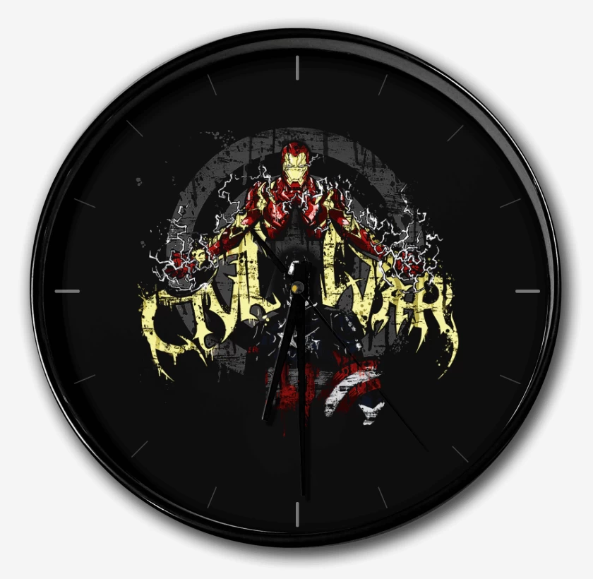 Reloj Negro de civil war 