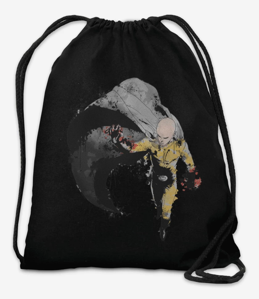 Mochila Negro de Saitama
