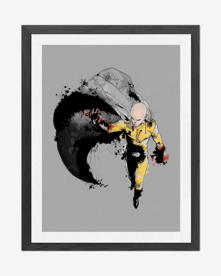 Cuadro decorativo Gris Melange de Saitama