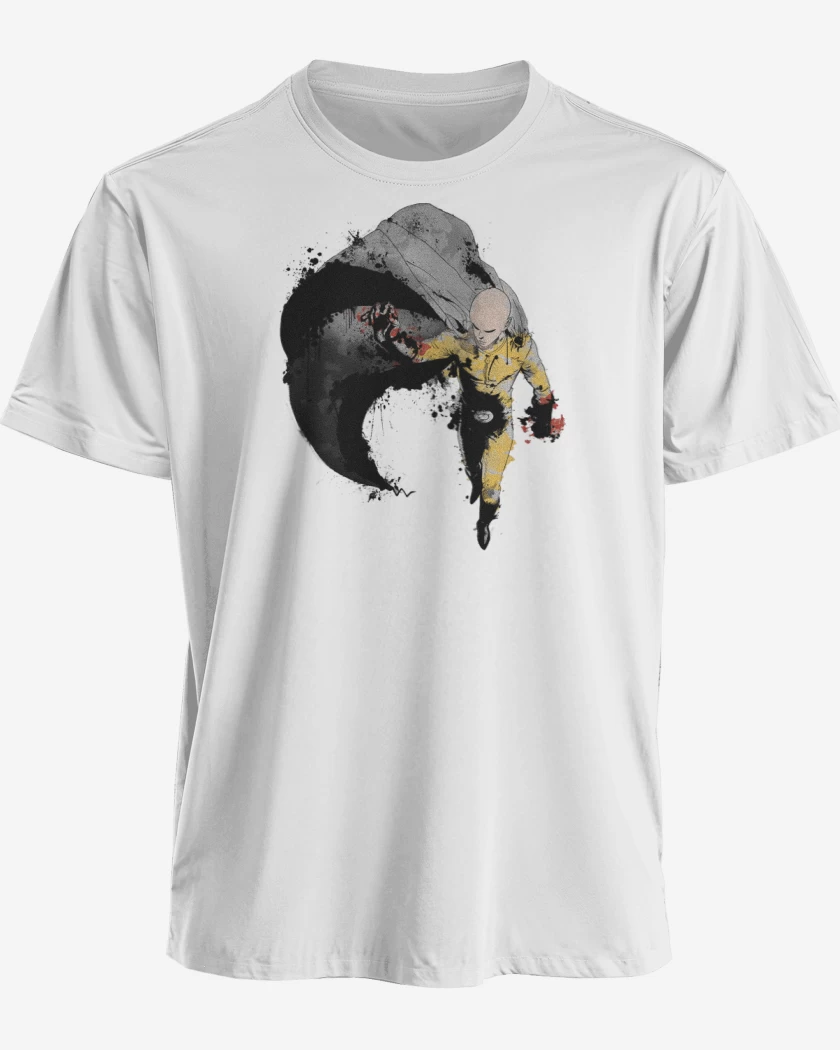 Polera premium Blanco de Saitama