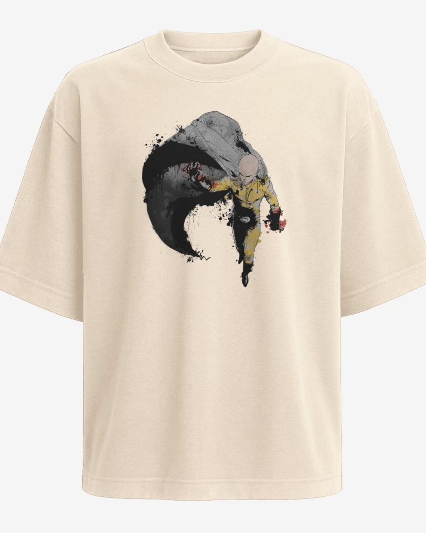 Polera Oversize Beige de Saitama