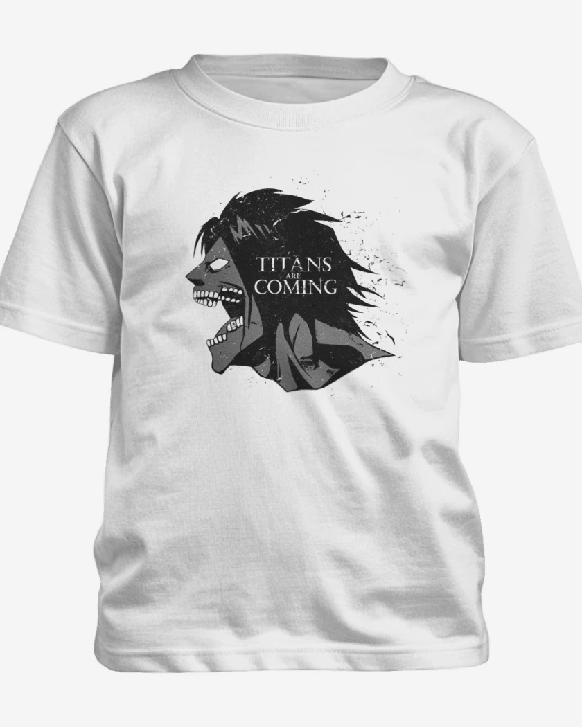 Polera de niño Blanco de titan