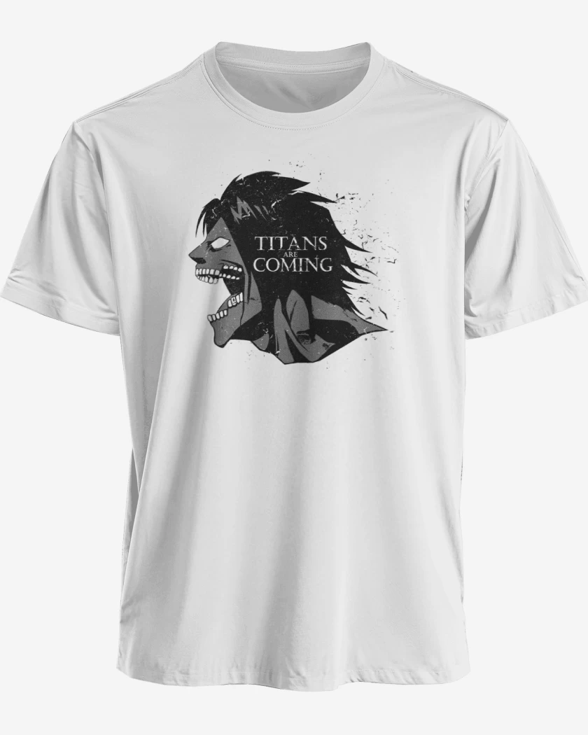 Polera premium Blanco de titan