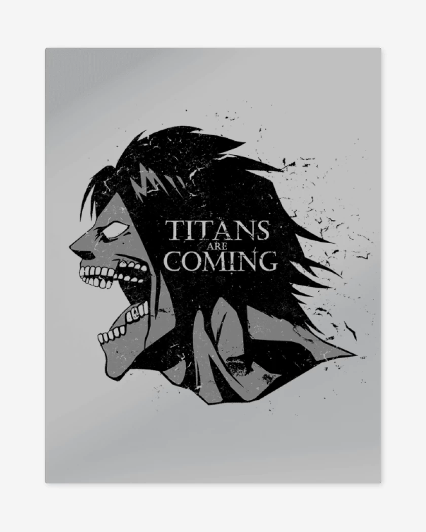 Print metalico Gris Melange de titan