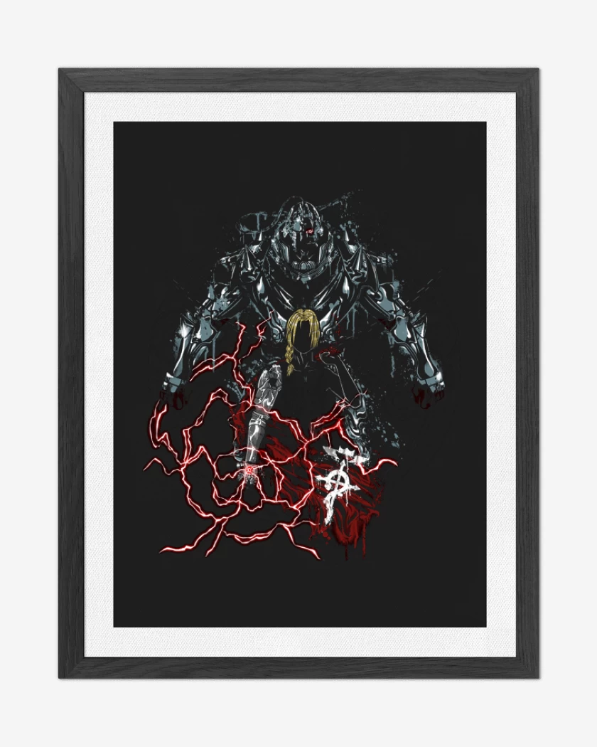 Cuadro decorativo full metal alchemist