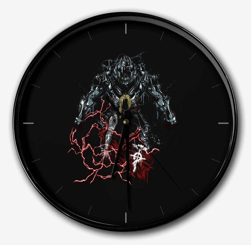 Reloj Negro de full metal alchemist
