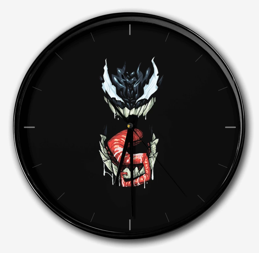Reloj Negro de Veneno full color