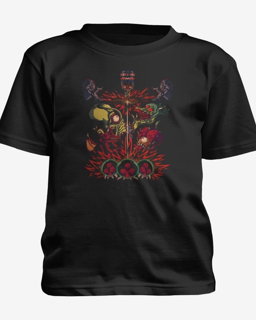 Polera de niño Negro de metroid