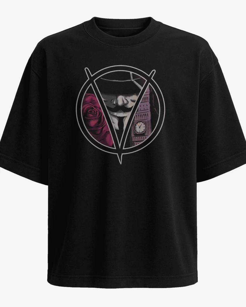 Polera Oversize v de vendetta