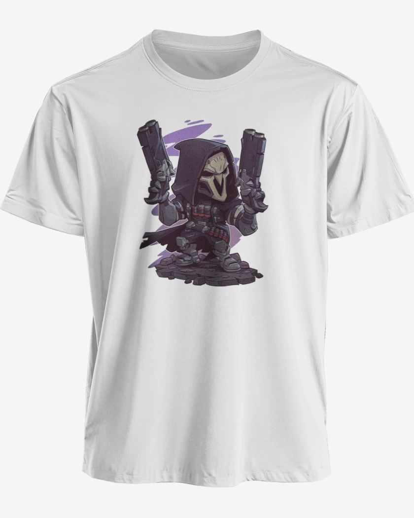 Polera Blanco de Chibi reaper