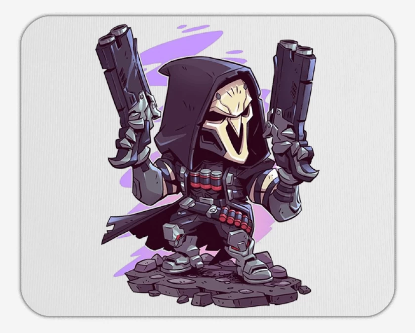 Mousepad Blanco de Chibi reaper