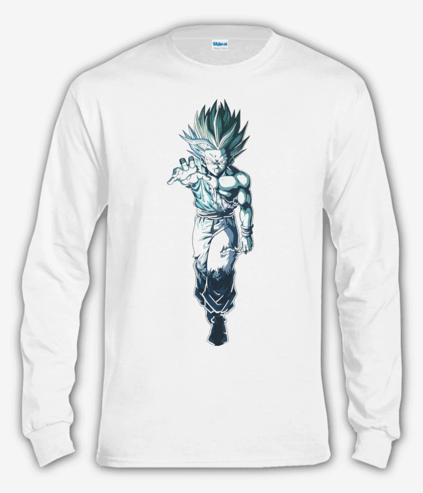 Polera manga larga Blanco de gohan