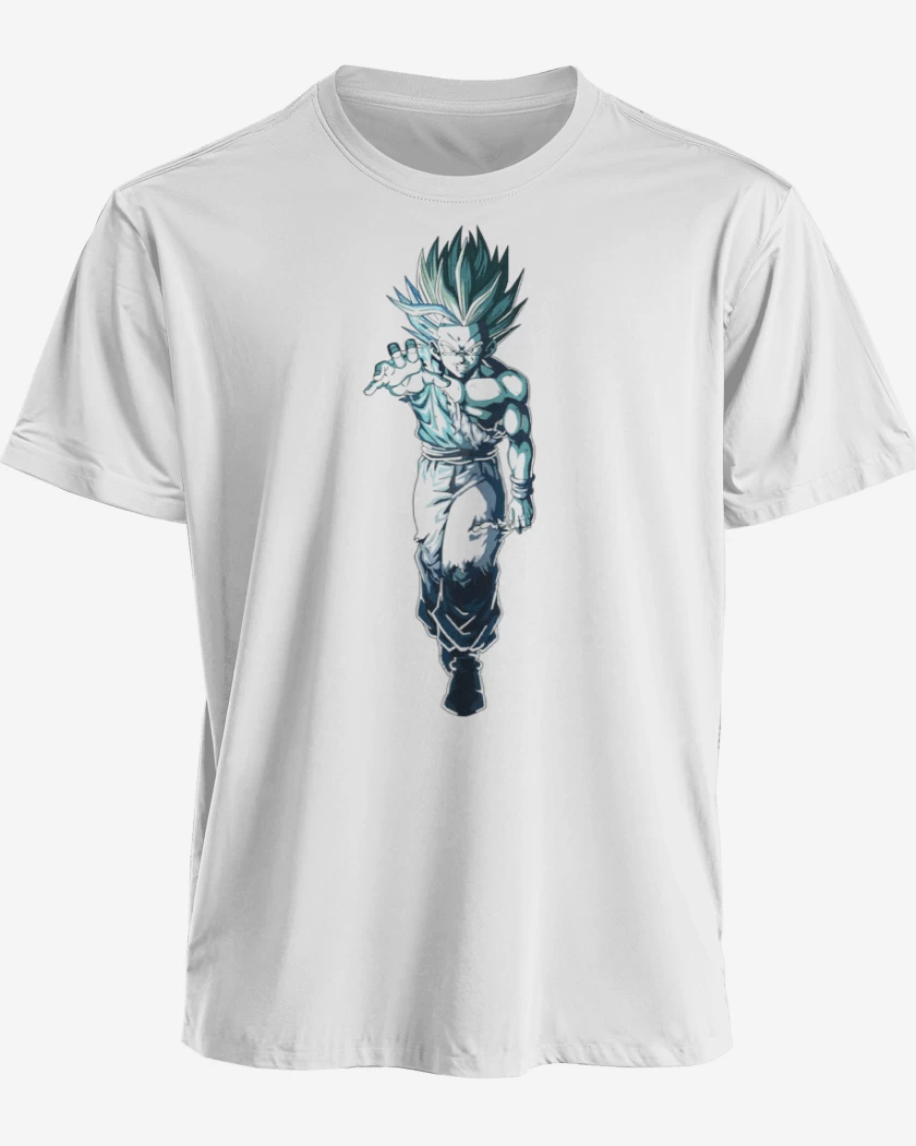 Polera premium Blanco de gohan