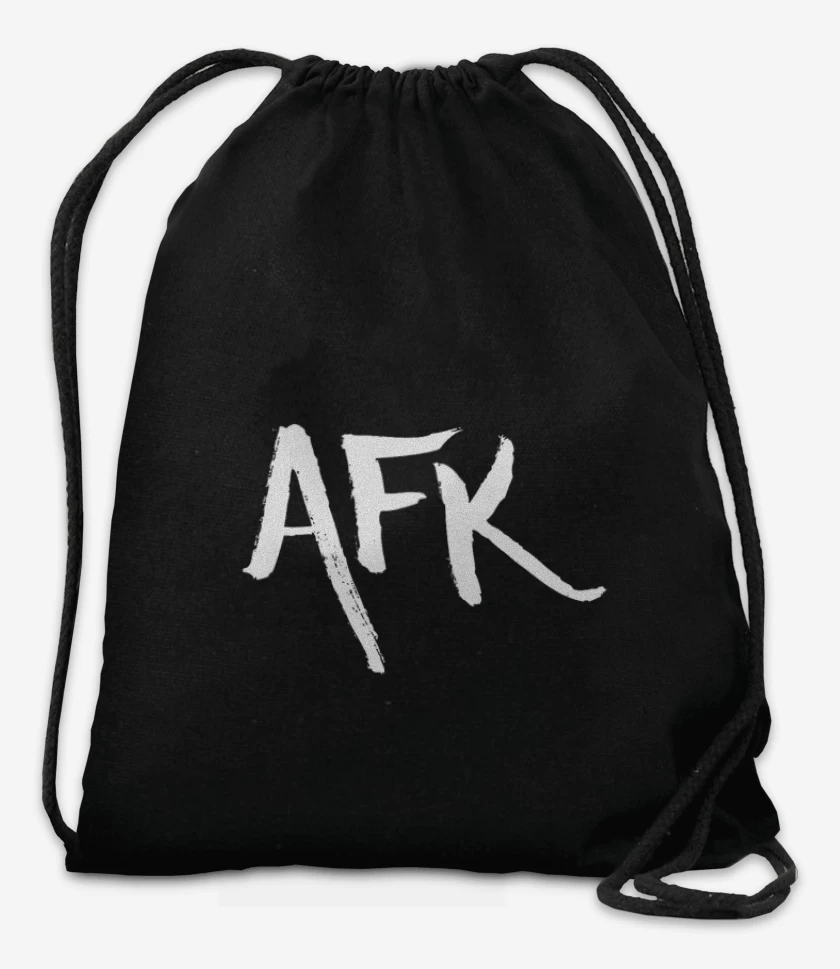 Mochila Negro de Afk