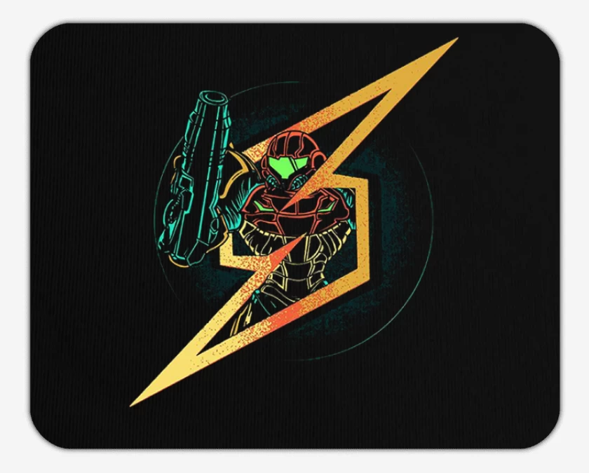 Mousepad Negro de Samus 2