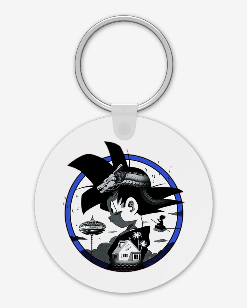 Llavero Blanco de Goku 6