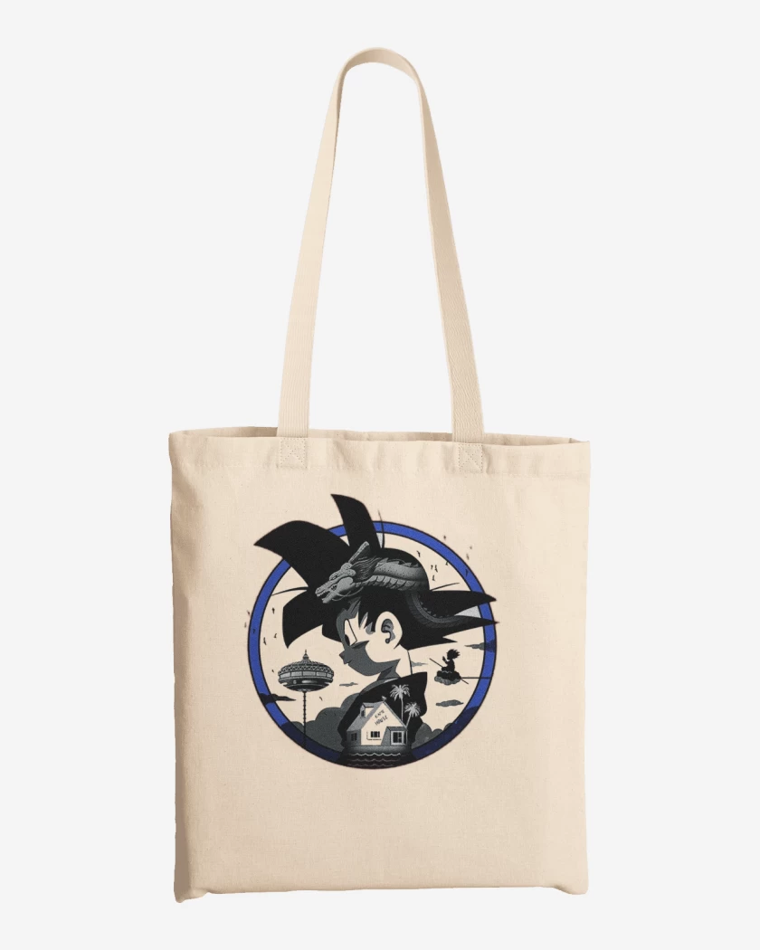 Totebag Blanco de Goku 6