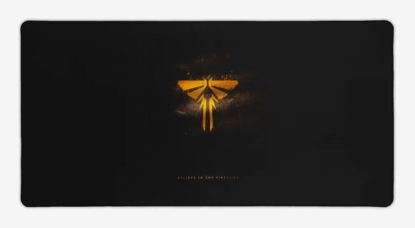 Mouse pad Gamer the last of us luciernagas