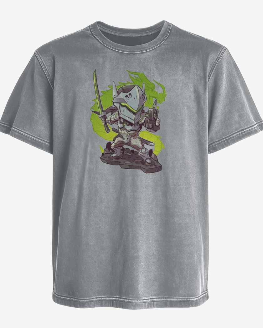Polera desgastada chibi genji