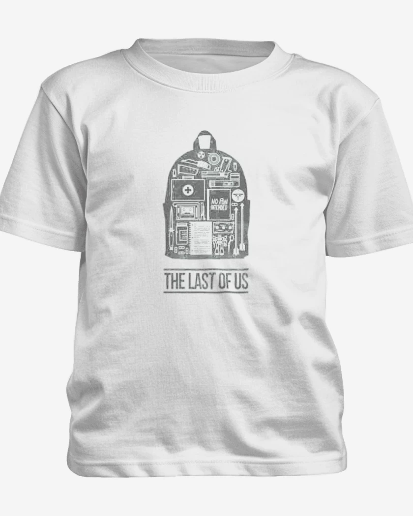 Polera de niño Blanco de mochila
