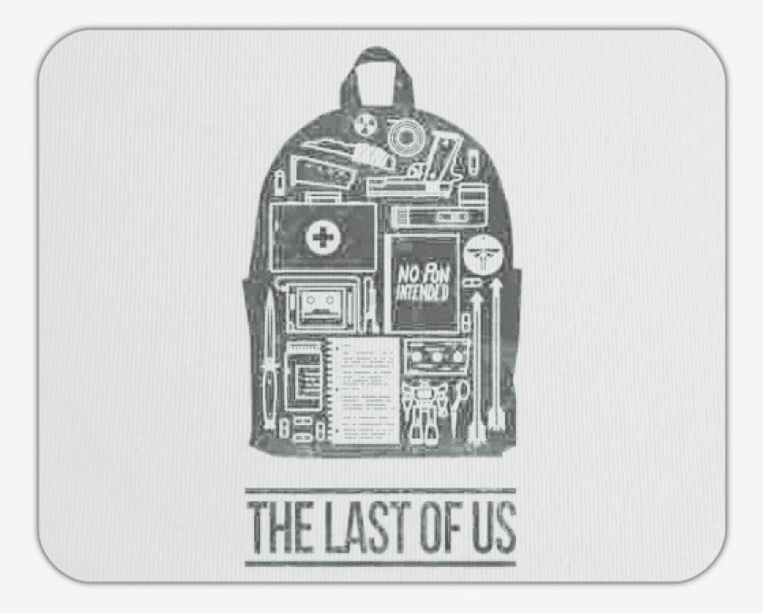 Mousepad Blanco de mochila