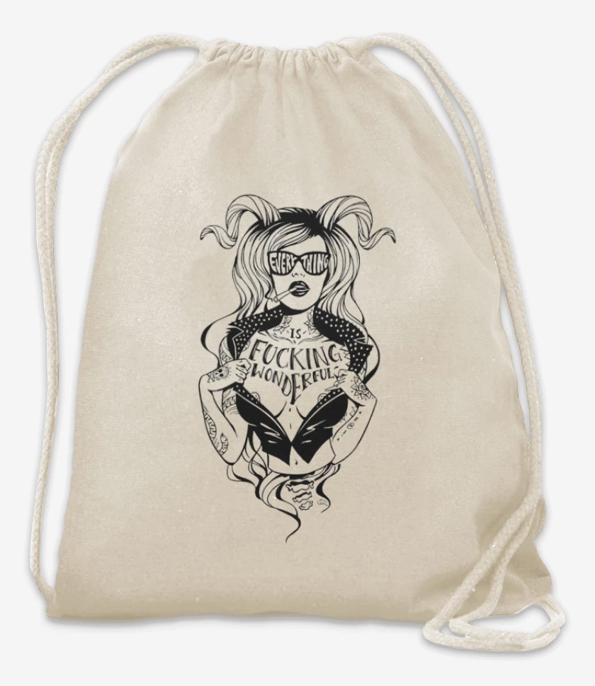 Mochila Blanco de fucking wonderful