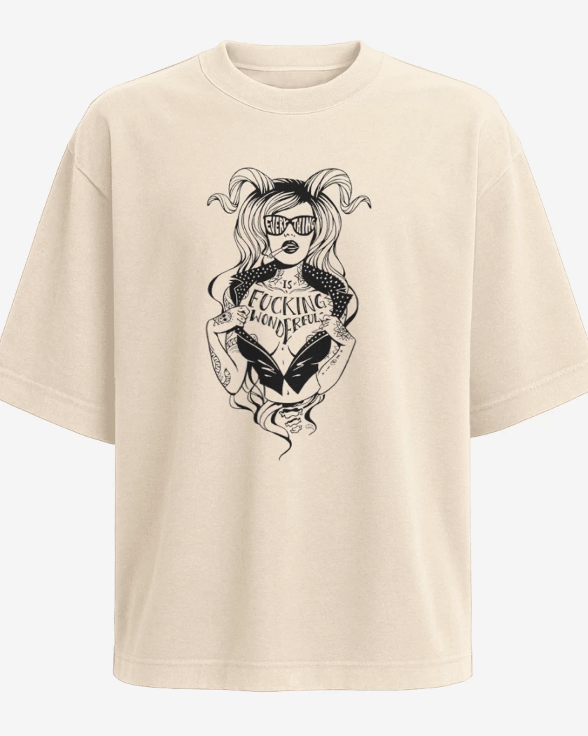Polera Oversize fucking wonderful