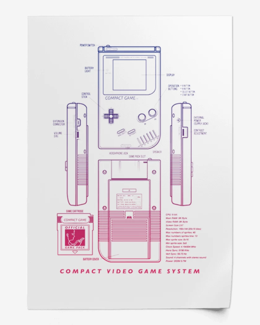 Print game boy 2