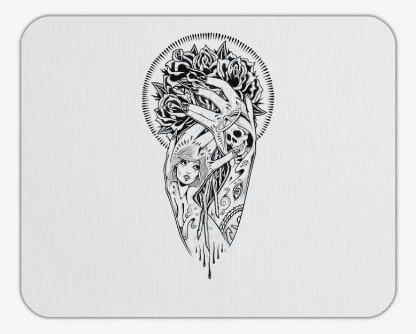Mousepad hands