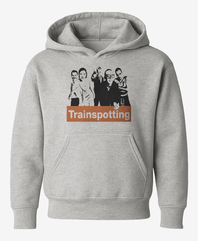 Poleron de niño Gris Melange de Trainspotting