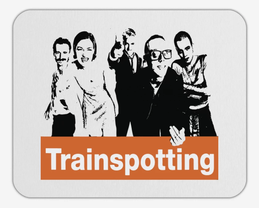 Mousepad Trainspotting