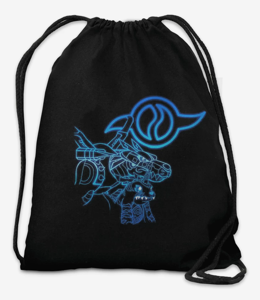Mochila Negro de gabumon 2