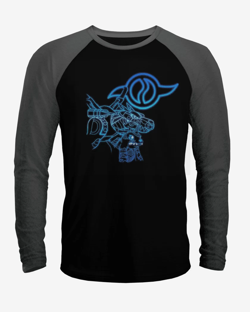 Polera Raglan gabumon 2