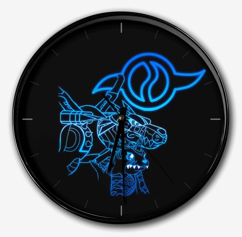 Reloj Negro de gabumon 2