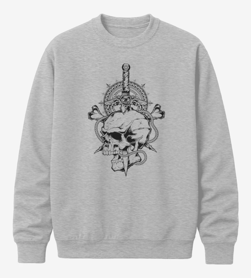 Poleron polo skull 7