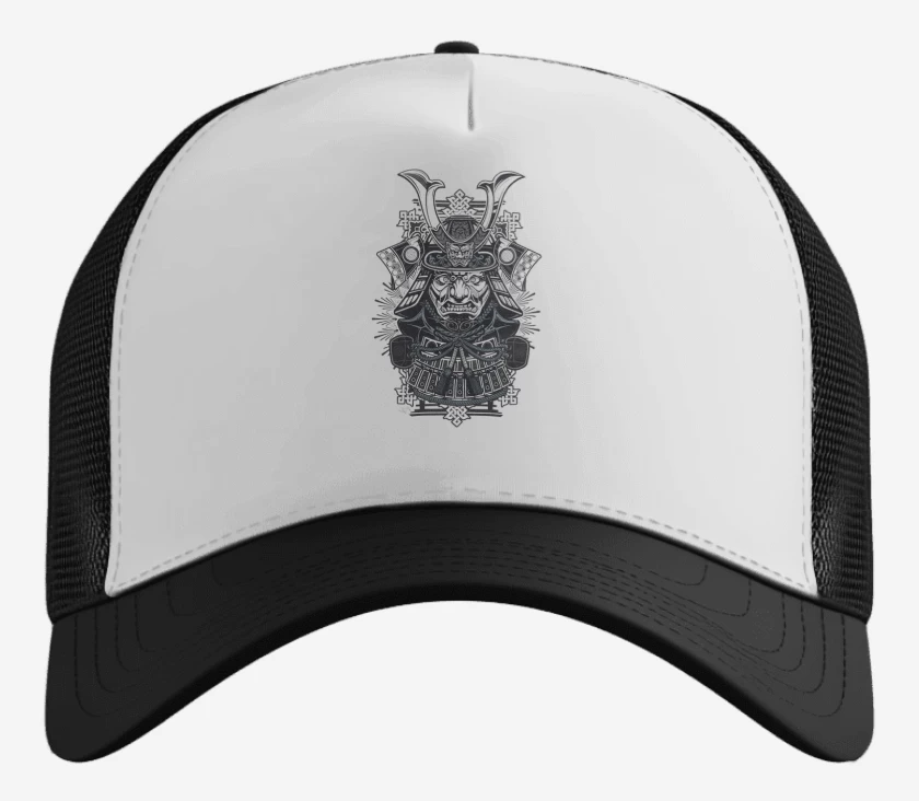 Gorro Blanco de samurai