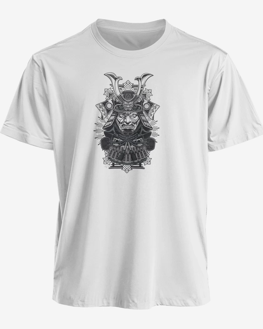 Polera Blanco de samurai