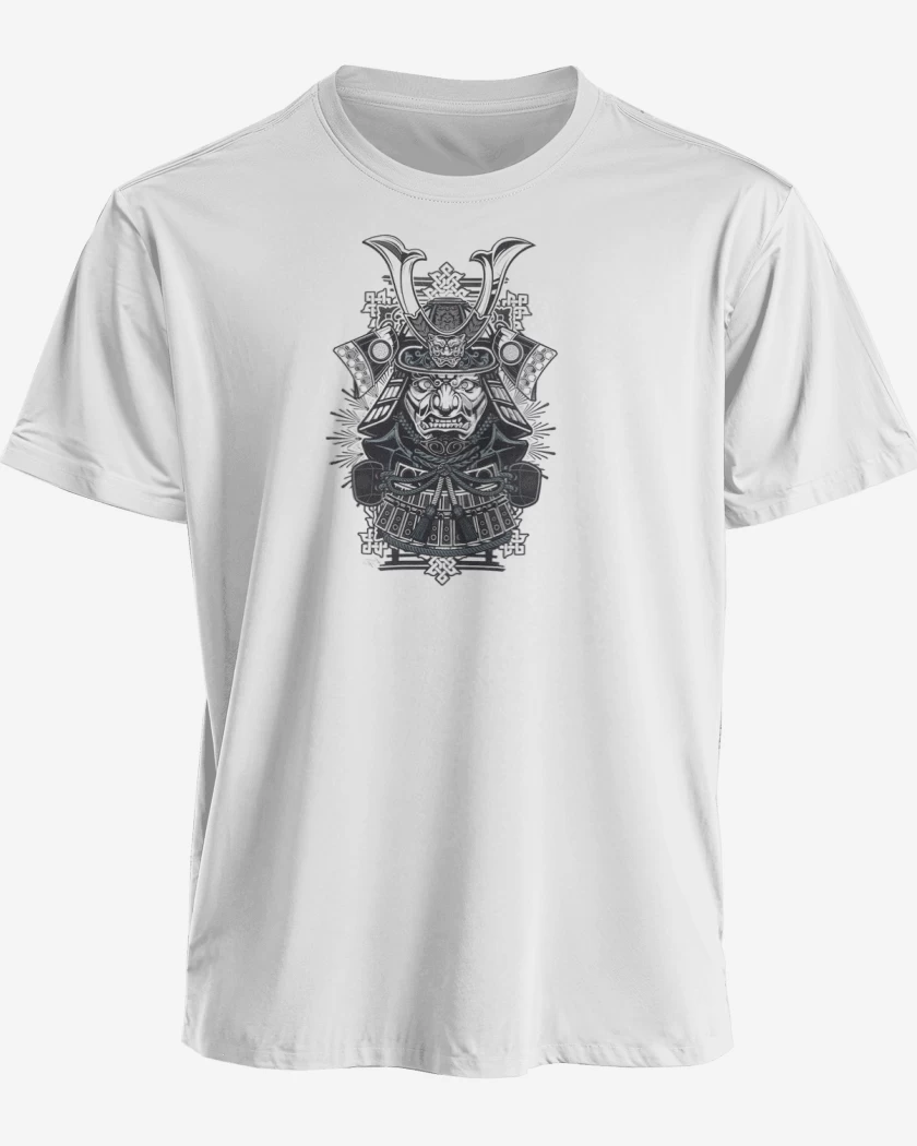 Polera premium Blanco de samurai
