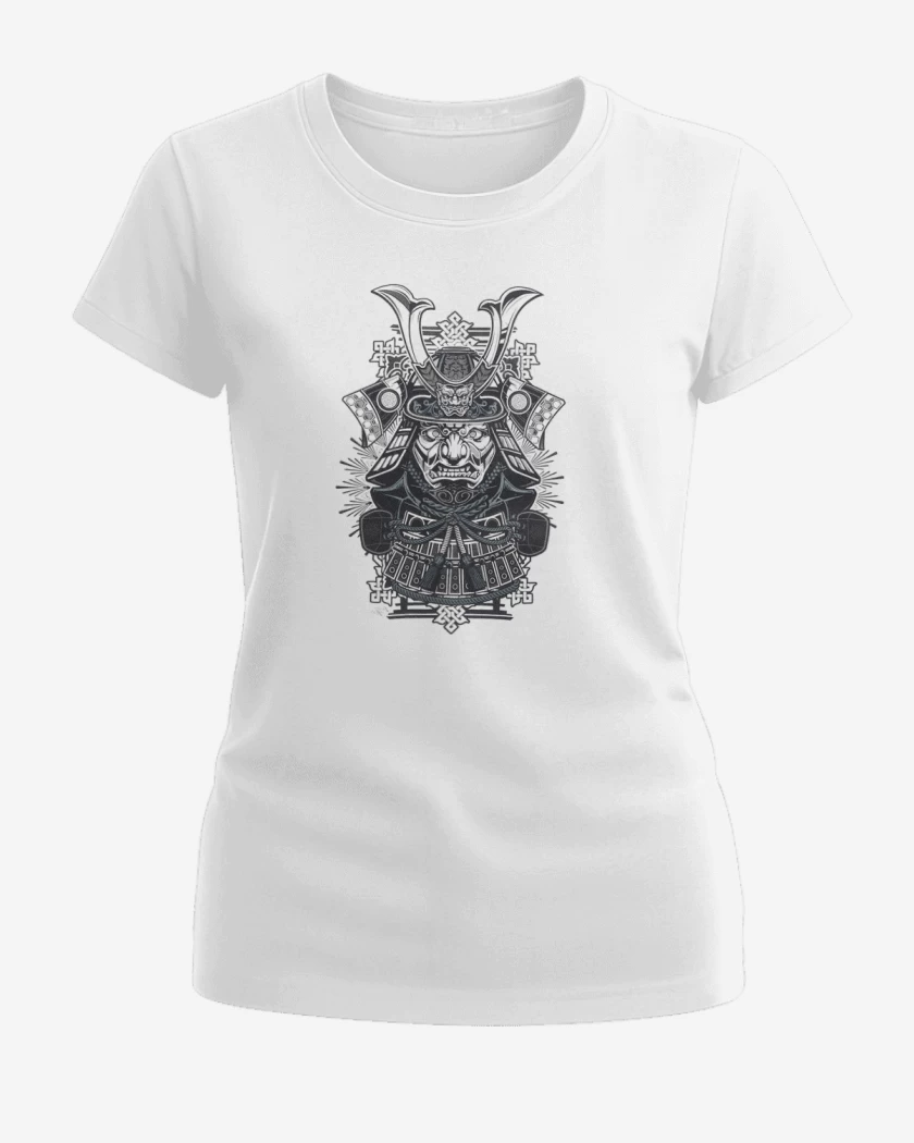 Polera de Mujer Blanco de samurai