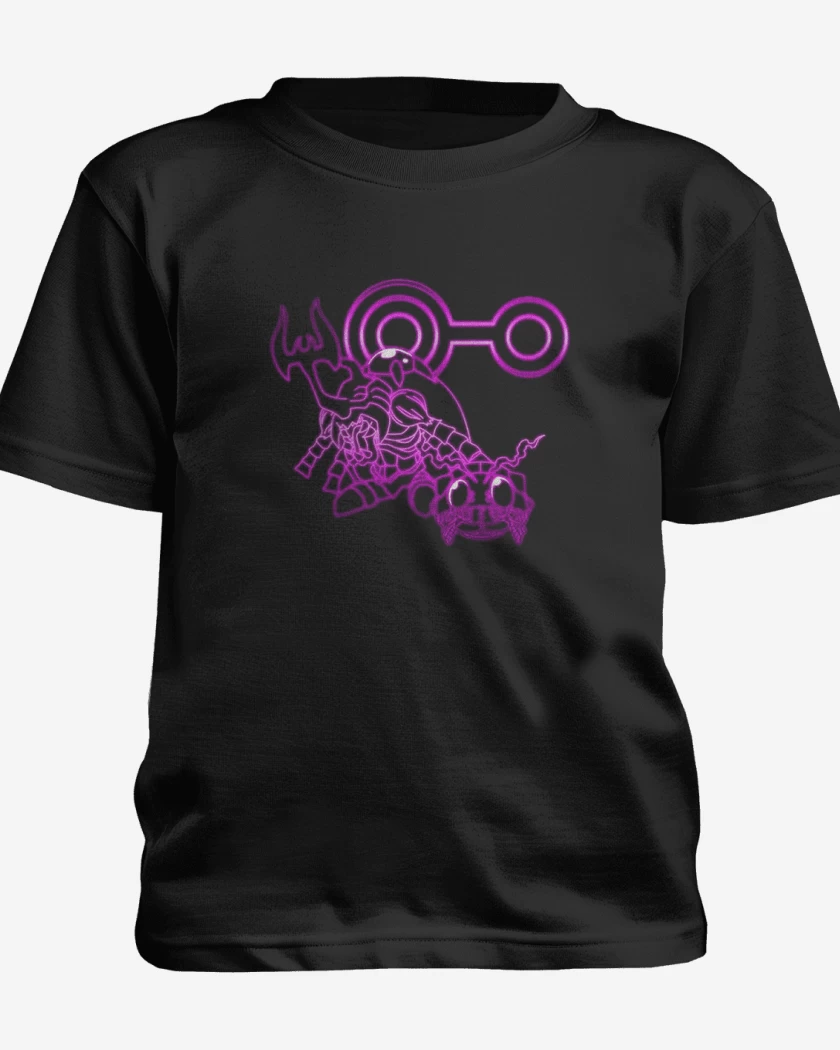 Polera de niño Negro de tentomon 2