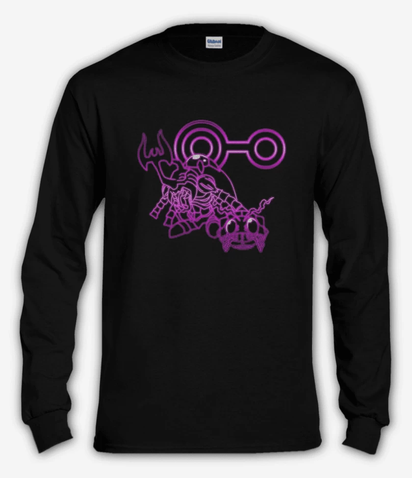 Polera manga larga Negro de tentomon 2